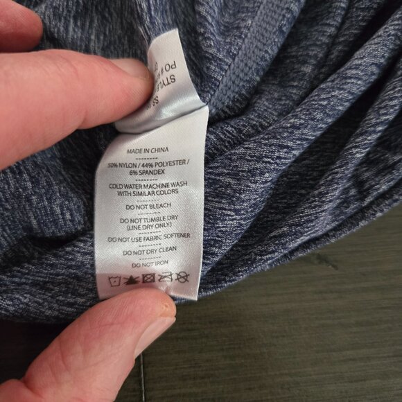 Rhone Reign LS T-Shirt Gray - Picture 11 of 14